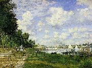 Claude Monet The Basin at Argenteuil oil on canvas